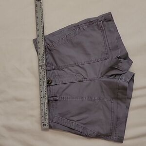 A New Day grey cargo shorts women's size 8
